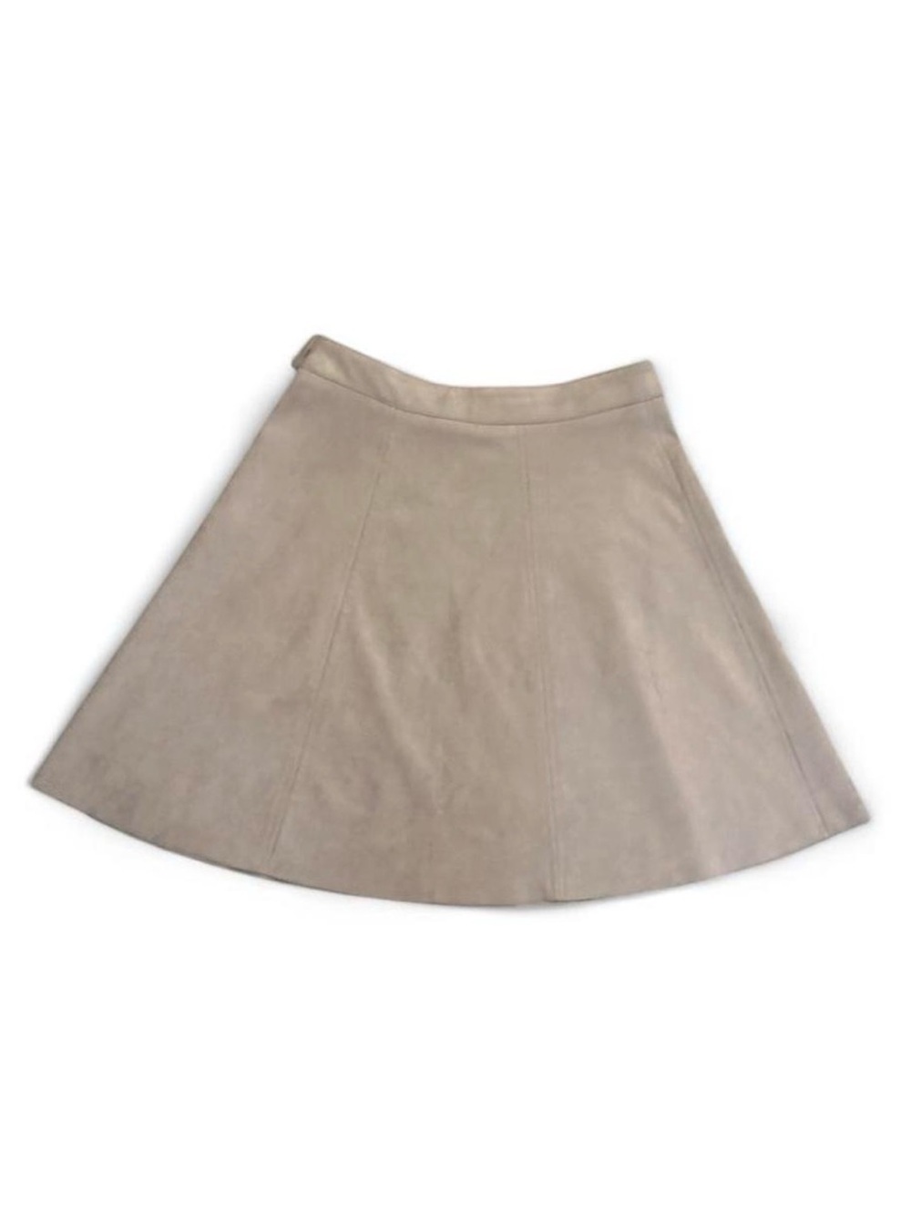 H&M light pink polyester mini skirt